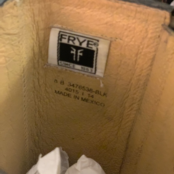 Frye Veronica criss cross tall/knee high boots 8 - Picture 8 of 14